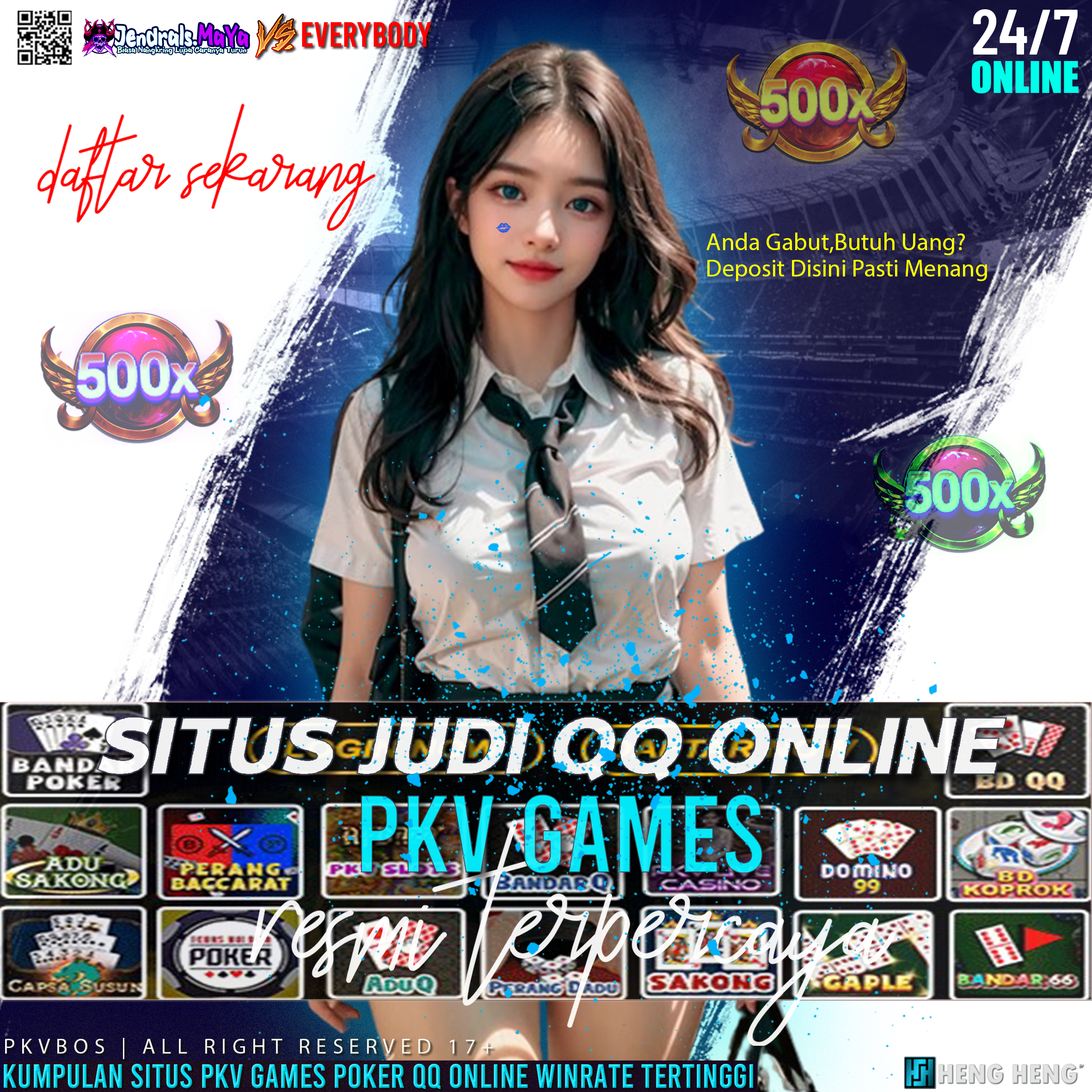 DominoQQ ≫ Situs Pkv Games Resmi Domino QQ Online Uang Asli Terbaik 2025